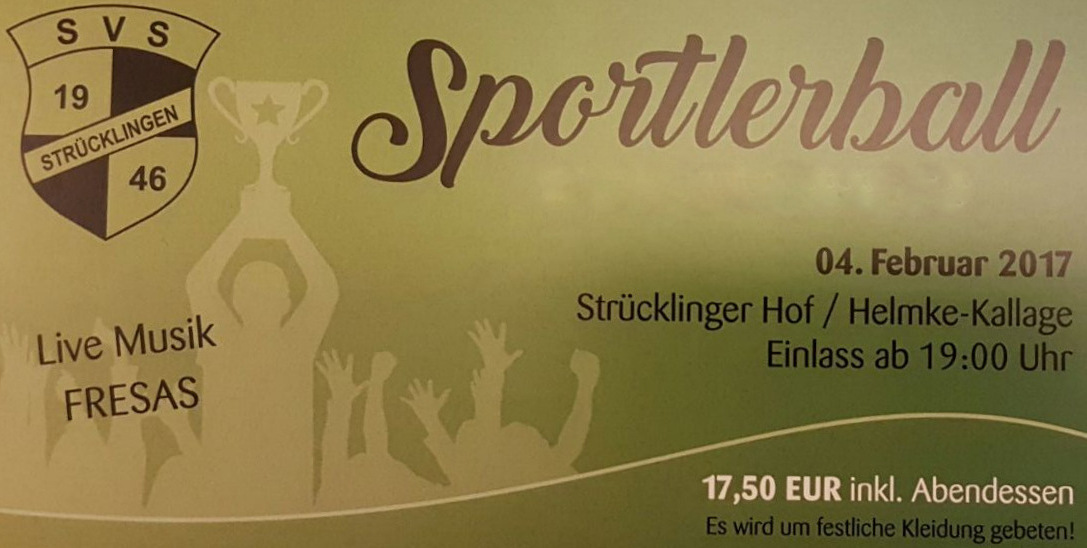 17EintrittskarteSportlerball
